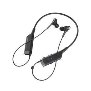 Audio-Technica ATH-ANC40BT QuietPoint Headset Draadloos Neckband Muziek Bluetooth Zwart