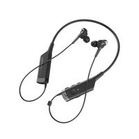 Audio-Technica ATH-ANC40BT QuietPoint Headset Draadloos Neckband Muziek Bluetooth Zwart - thumbnail