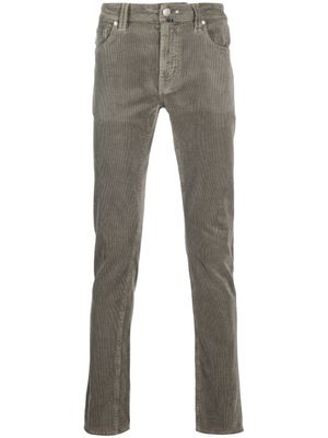 Sartoria Tramarossa pantalon à coupe slim - Gris
