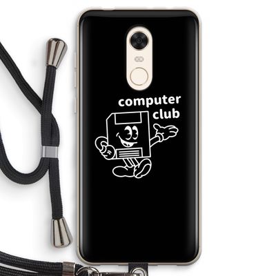 Floppyhead: Xiaomi Redmi 5 Transparant Hoesje met koord