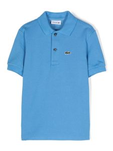 Lacoste Kids polo à logo brodé - Bleu