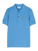 Lacoste Kids polo à logo brodé - Bleu