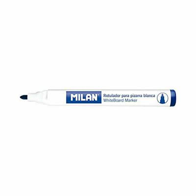 Markeerstiften Milan Whiteboard Blauw (12 Onderdelen)
