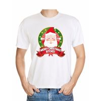 Foute Kerst shirt merry christmas bitches heren 2XL  -