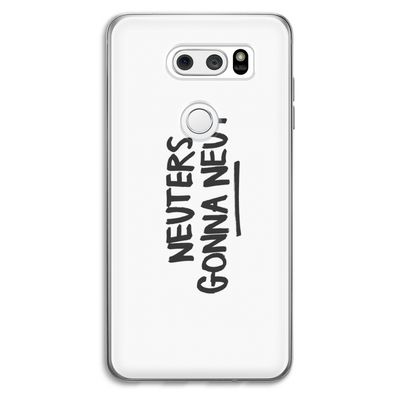 Neuters: LG V30 Transparant Hoesje