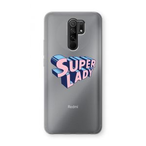Superlady: Xiaomi Redmi 9 Transparant Hoesje