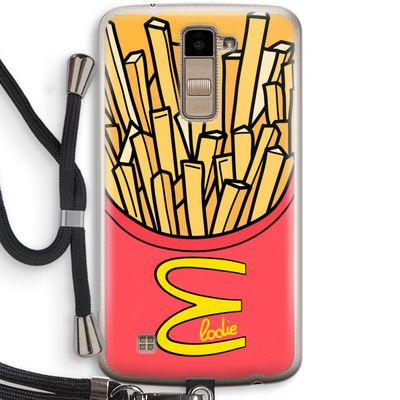 McElodie: LG K10 (2016) Transparant Hoesje met koord