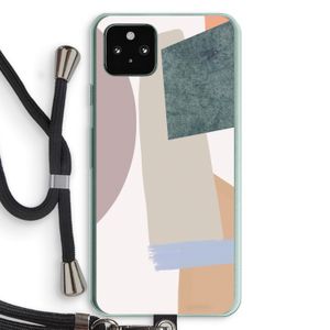 Lindo: Pixel 5a 5G Transparant Hoesje met koord