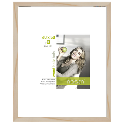 Nielsen Fotolijst 8988023 Apollon Naturel 40x50 / 24x30 cm