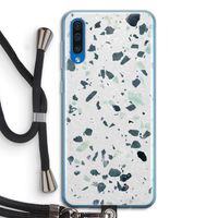 Terrazzo N°2: Samsung Galaxy A50 Transparant Hoesje met koord