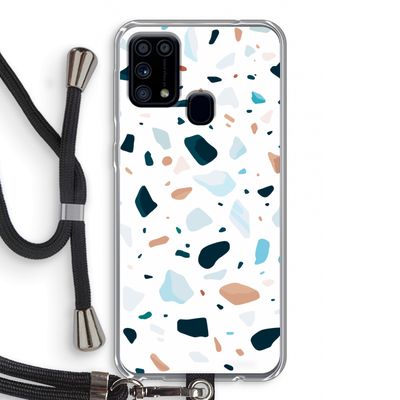 Terrazzo N°13: Samsung Galaxy M31 Transparant Hoesje met koord