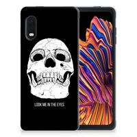 Silicone Back Case Samsung Xcover Pro Skull Eyes - thumbnail