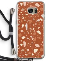 Terrazzo N°22: Samsung Galaxy S7 Edge Transparant Hoesje met koord