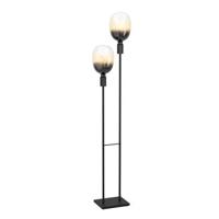 EGLO Valdemoro Vloerlamp - E27 - 110,5 cm - Zwart - Staal