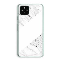 Biggest stripe: Google Pixel 5a 5G Transparant Hoesje