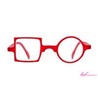 Leesbril Leesbril Readloop Patchwork-Fel Rood-+1.00 | Sterkte: +1.00 | Kleur: Rood