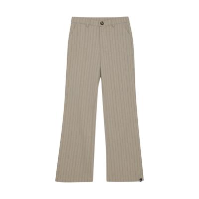 Indian Blue Jeans Winter broek meisjes - zand - wide leg/krijtstreep