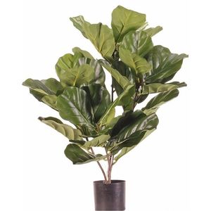 Kunstplant Ficus  70 cm in pot voor binnen/buiten   -