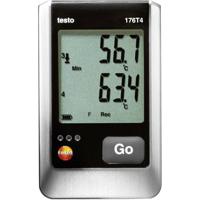 testo 176 T4 Temperatuur datalogger Te meten grootheid: Temperatuur -200 tot 1000 °C - thumbnail