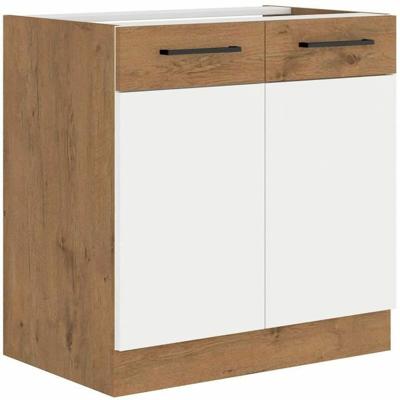 Wastafelonderkast Wit 80 cm 80 x 52 x 82 cm