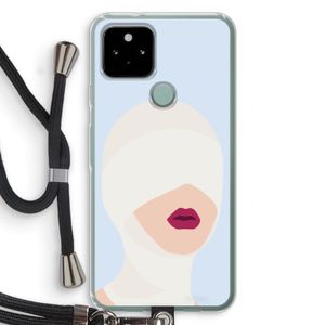 Incognito: Pixel 5 Transparant Hoesje met koord