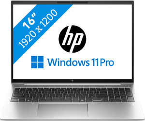 HP EliteBook 865 G11 AMD Ryzen™ 7 8840U Laptop 40,6 cm (16") WUXGA 16 GB DDR5-SDRAM 512 GB SSD Wi-Fi 6E (802.11ax) Windows 11 Pro Zilver