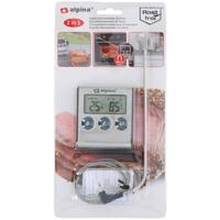 Alpina thermometer digitaal met timer