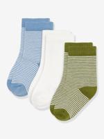 Set van 3 paar sokken baby wit