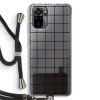 Rooster: Xiaomi Redmi Note 10 Pro Transparant Hoesje met koord