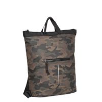 New Rebels ® Mart - Top Zip - Waterafstotend - Rugtas - Laptoptas 14Inch. - Shopper - Brown Camouflage New Rebels ® Mart - Top Zip - Waterafstotend - Rugtas - Laptoptas 14Inch. - Shopper - Brown Camouflage