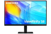Samsung ViewFinity S8 S80D LED display 68,6 cm (27") 3840 x 2160 Pixels 4K Ultra HD Zwart - thumbnail