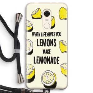 Lemonade: Xiaomi Redmi 5 Transparant Hoesje met koord