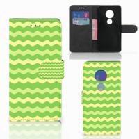 Motorola Moto G7 Play | Telefoon Hoesje | Waves Green