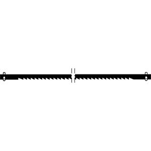 Proxxon Micromot 28741 12 stuk(s) Figuurzaagblad met dwarsstift, grove vertanding 12st. Dikkere materialen, zacht / hard hout en kunststof