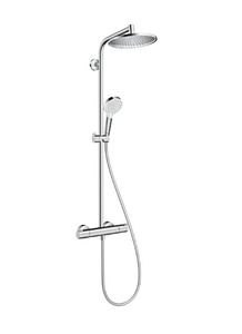 Hansgrohe Crometta S opbouw regendouche waterbesparend met thermostaat chroom