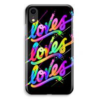 Loves: iPhone XR Volledig Geprint Hoesje