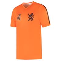 Nederlands Elftal Voetbalshirt Eigen Naam - Nummer 14 - WK 1974 - Kind en Volwassenen