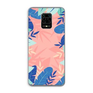 Tropisch: Xiaomi Redmi Note 9 Pro Transparant Hoesje