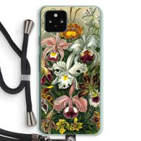 Haeckel Orchidae: Pixel 5a 5G Transparant Hoesje met koord