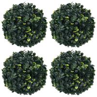VidaXL Kunstbuxusbollen 4 st 12 cm