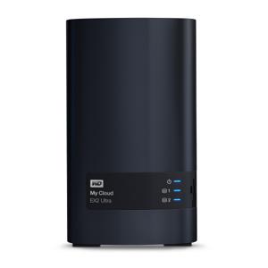 Western Digital My Cloud EX2 Ultra 3.5 Inch 2 bay My Cloud EX2 Ultra NAS, 0TB, Zwart