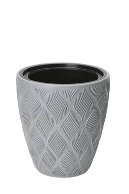 Vita bloempot Flow 40 grijs