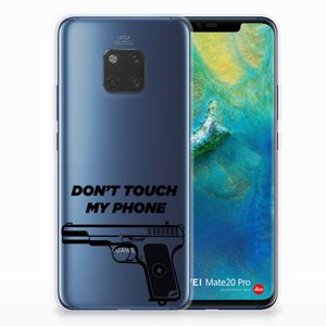 Huawei Mate 20 Pro Silicone-hoesje Pistol DTMP