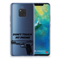 Huawei Mate 20 Pro Silicone-hoesje Pistol DTMP - thumbnail