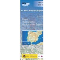 Topografische kaart 847-IV Villajoyosa / La Vila Joiosa | CNIG - Instituto Geográfico Nacional