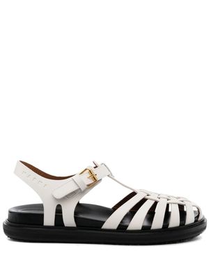 Marni sandales à brides - Blanc