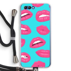 Bite my lip: Honor 10 Transparant Hoesje met koord