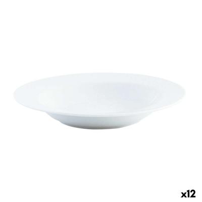 Diep bord Quid Basic Wit Keramisch Ø 21,5 cm (12 Stuks)