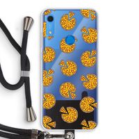 You Had Me At Pizza: Huawei Y6s Transparant Hoesje met koord