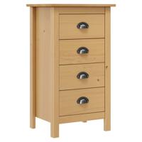 Dressoir Hill 46x35x80 cm massief grenenhout